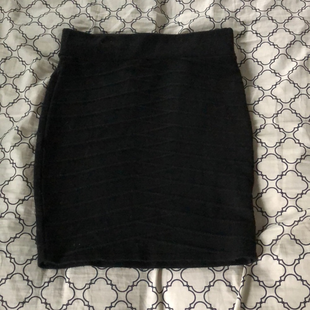 Charlotte Russe black stretch skirt